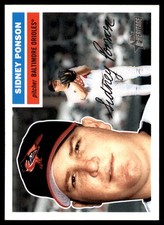 Sidney Ponson 2005 Topps Heritage #269 Orioles MLB READ FREE SHIP AutographDen