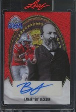 2026 Leaf Metal President's Day Red Shimmer Lamar 