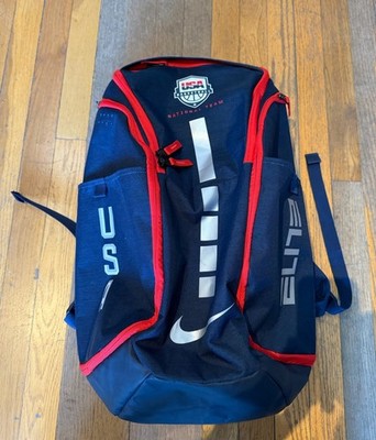 Team USA Nike Hoops Elite Pro Basketball Backpack - Red Obsidian