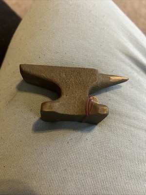 VTG Mini Anvil Jewelers Gunsmith Small 3.5 Metal Working Blacksmith