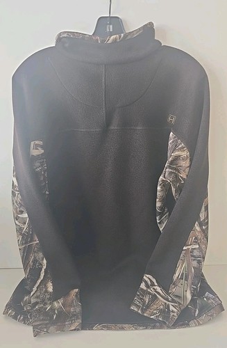 Chaqueta softshell camuflada para hombre HEYBO al aire libre 1/2 cremallera M - Imagen 4 de 9