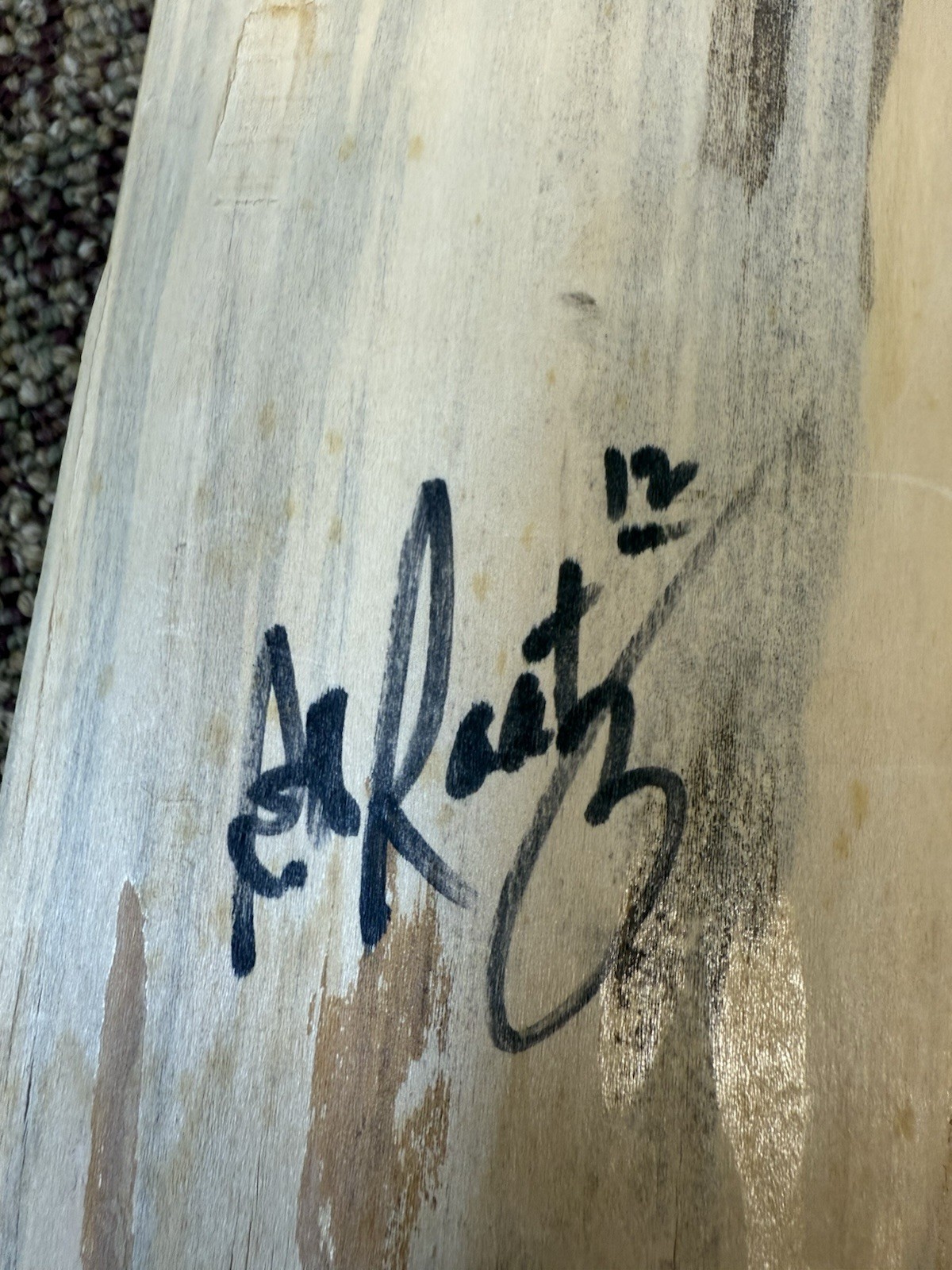 Viking Hand Carved Wooden Wall Hanging Nordic Minnesota Thor Blonde