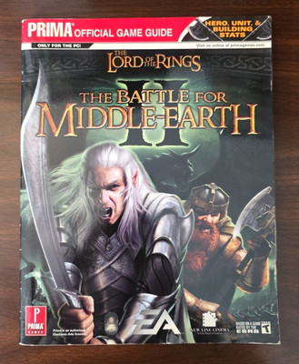 Lord of the Rings Battle for Middle Earth II 2006 Prima Official Game Guide B272