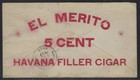 1897 U.S. #U311 Advertising Cover - Lang & Co., Portland, OT - El Merito Cigars — photo 1