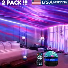 2x Northern Lights Projector with Remote CoLn...