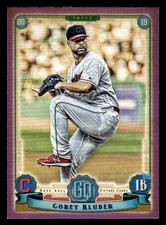 2019 Topps Gypsy Queen #33 Corey Kluber Mega Box Purple CLEVELAND