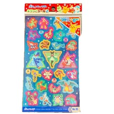 Pokemon Holographic Stickers 05 Shiny Kawaii Sheet Daiso Japan Exclusive