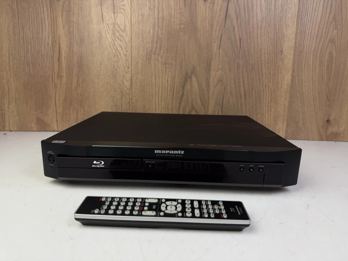 Marantz BD7003 Blu-ray Player schwarz, Blu-ray/DVD, mit Fernbedienung - Sehr gut