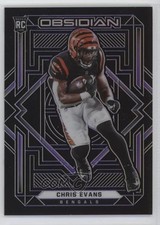 2021 Panini Obsidian Rookies Electric Etch Purple 5/100 Chris Evans #147 b8h
