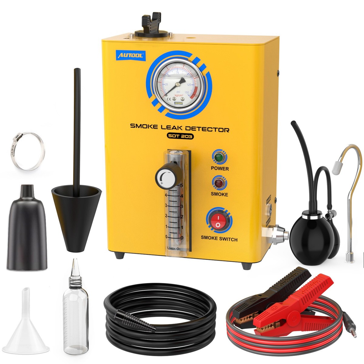 Auto Smoke Leak Detector EVAP Smoke Machine Tester Automotive Fuel Pipe  Vacuum | eBay