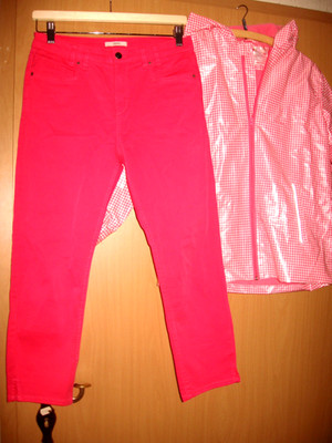 Esprit Hose Jeans Stretch  Gr 27 + Regenjacke gefüttert Pocopiano Gr 152