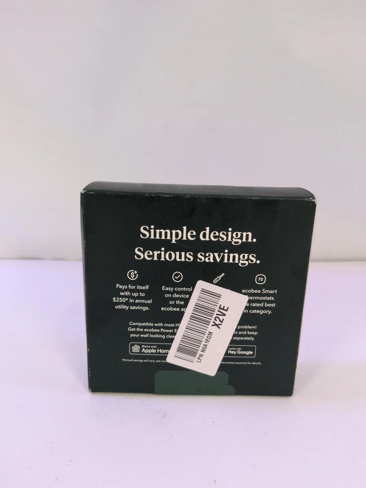 New 2025 Ecobee Smart Thermostat Essential - Energy Star Certified Programmable - Image 3 of 4