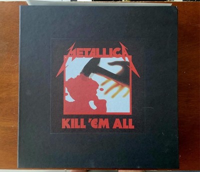Metallica Kill em All Deluxe Vinyl CD DVD Box Set COMPLETE READ