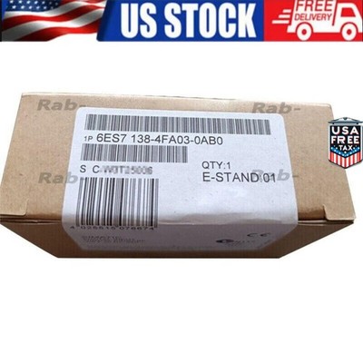 New Siemens 6ES7138-4FA03-0AB0 6ES7 138-4FA03-0AB0 ELECTRON MODULE F ET200S