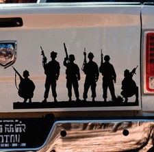 MILITARY ARMY DECAL SOLDIERS STICKER US Army Veteran Gift CAR TRUCK WINDOW WALL