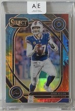 2024 Panini Select 🌈🔥Tie Dye Josh Allen #09/25 SSP Club Level #225 Bills! MVP!
