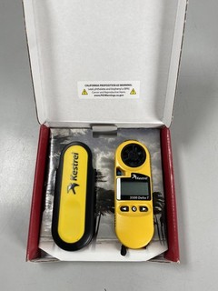 Kestrel 3500 Hand Held Delta T Weather Meter (0835DT) Yellow