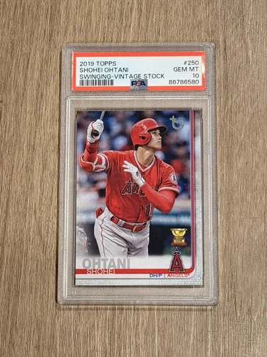 2019 Topps Shohei Ohtani Vintage Stock /99 PSA 10 POP 7 🔥