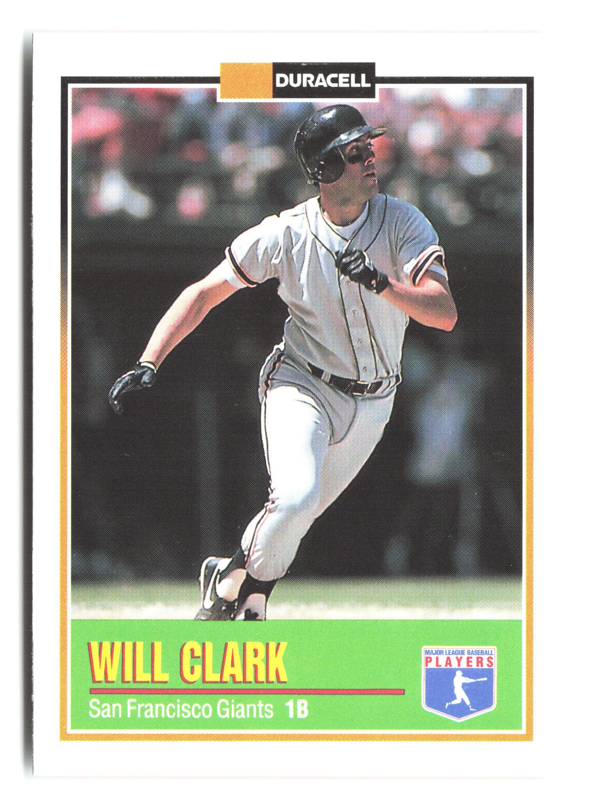 1993 Duracell Power Players I #22 Will Clark