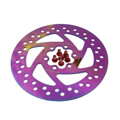 145MM Colorful Disc Brake For Kaabo Wolf Warrior Electric Scooter Brake Disc ...