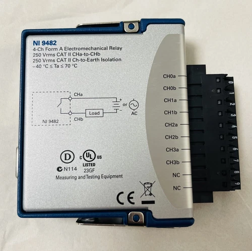National Instruments NI 9482 cDAQ Relay Output Module - Picture 1 of 2