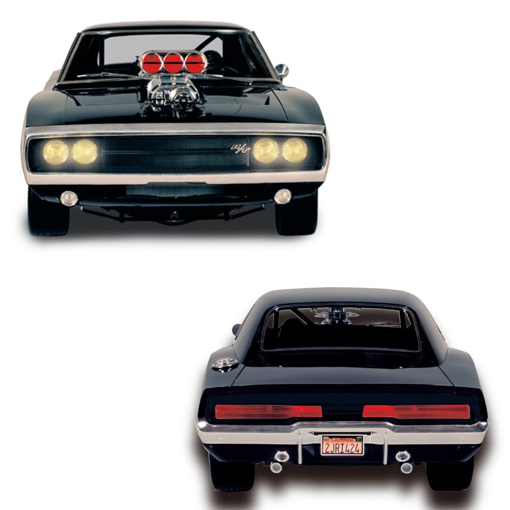 DeAgostini FAST & FURIOUS DOMs 1970 DODGE CHARGER R/T 1/8