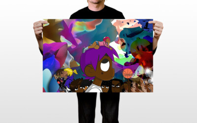 Lil Uzi Vert Poster Luv Is Rage 2 Canvas Poster Unframe