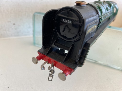 HORNBY R863 92220 EVENING STAR 2-10-0 GLOSS GREEN LINED BODY + DEFLECTORS GC