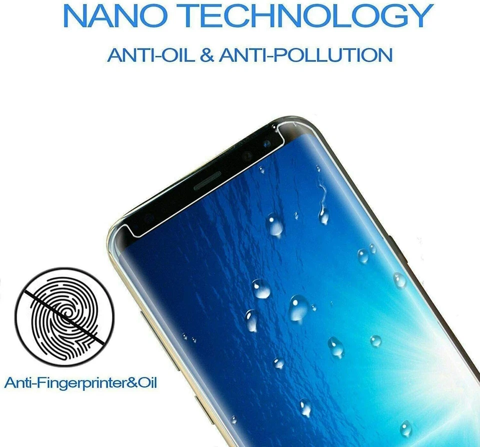 для Samsung Galaxy S8 новый полный охват протектор экрана закаленное стекло - прозрачный - Изображение 2 из 4
