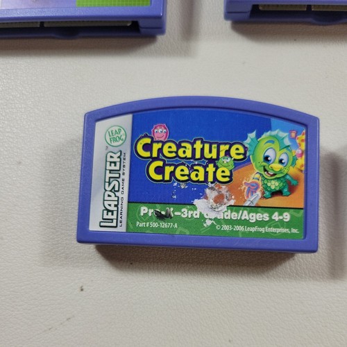 Leap Frog Leapster Cartridge Lot of 8 - Picture 3 of 6