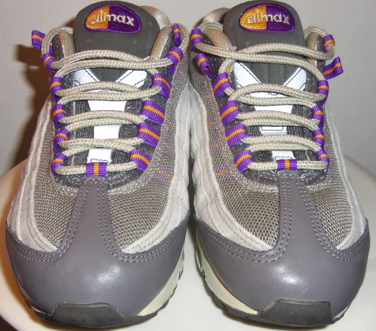 VINTAGE 2004 NIKE WMNS AIR MAX 95 MOWABB MAG GLD RUNNING SHOES 7.5 RARE