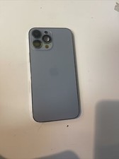 OEM iPhone 13 Pro Max Housing Back Replacement Blue With Small Parts Grade A