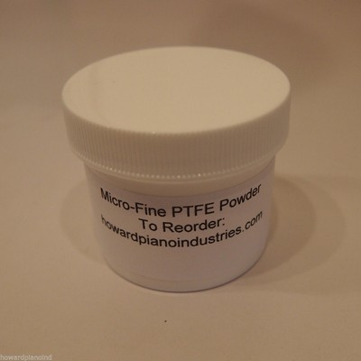 Micro-Fine PTFE Powder Lubricant White For Grand Piano Knuckles - 2 Oz. Jar  | eBay