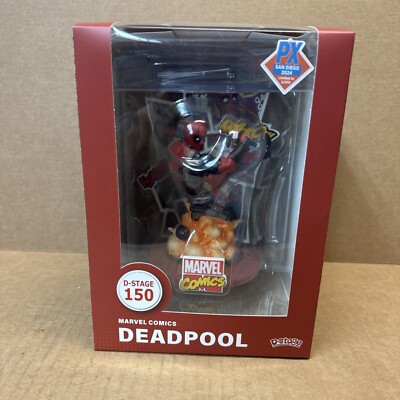 2024 SDCC COMIC CON EXCLUSIVE MARVEL COMICS DS-150 DEADPOOL D-STAGE PX STATUE LE