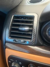 MASERATI GRANCABRIO/GRANTURISMO A/C SIDE VENT CARBON FIBER OVERLAY- SKIN - COVER
