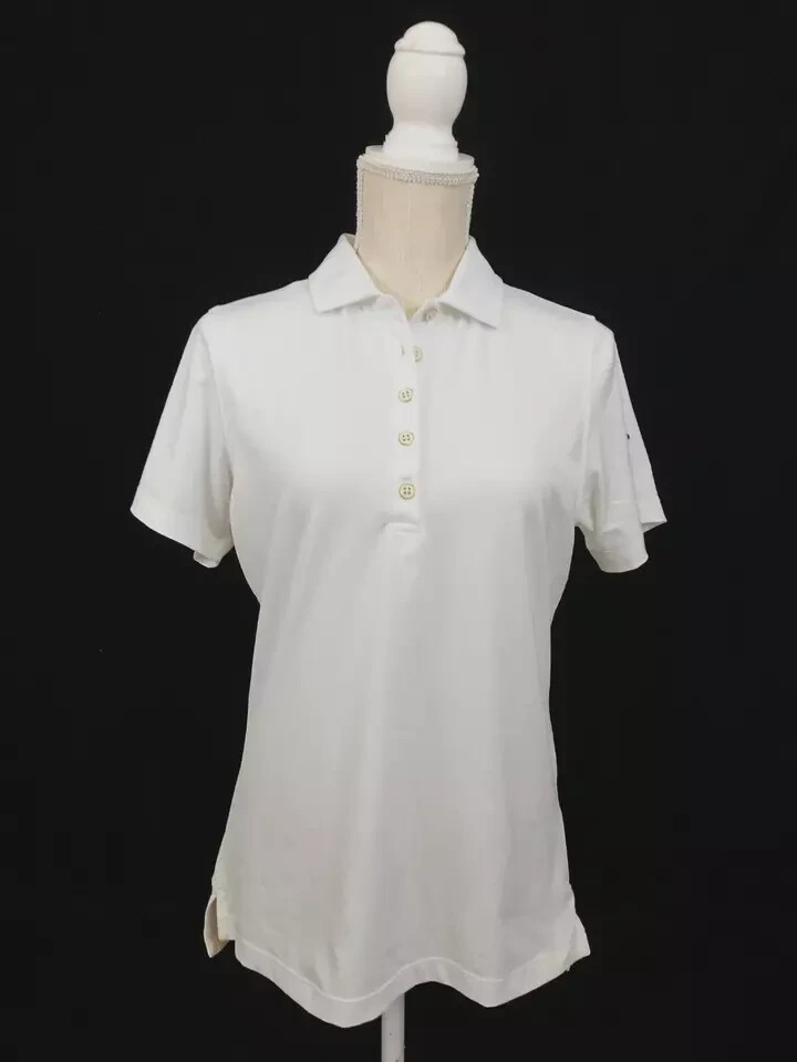 Peter Millar Women's Solid White Element Wicking … - image 2