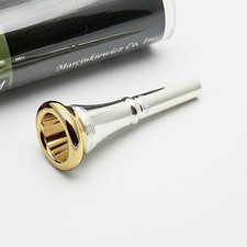 Genuine Marcinkiewicz 15 24K Gold Rim  Cup French Horn Mouthpiece NEW