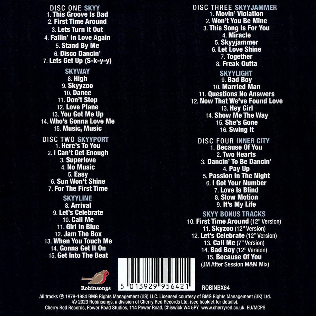 Experience the latest SKYY SALSOUL albums on a brand-new CD