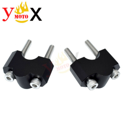 CNC Drag Handlebar Riser Clamp Adapter For KAWASAKI Z750 2004-2011 Z1000 2007-09