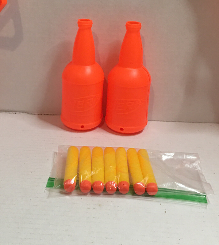 2 Nerf Alpha Strike Double Barrel Blasting Tiger DB-2 w/ 11 Darts