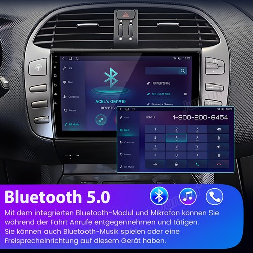 Für Fiat Bravo 2007-2012 Autoradio CarPlay Android 13.0 DAB GPS CANBUS 6GB+128GB - Bild 7 von 18
