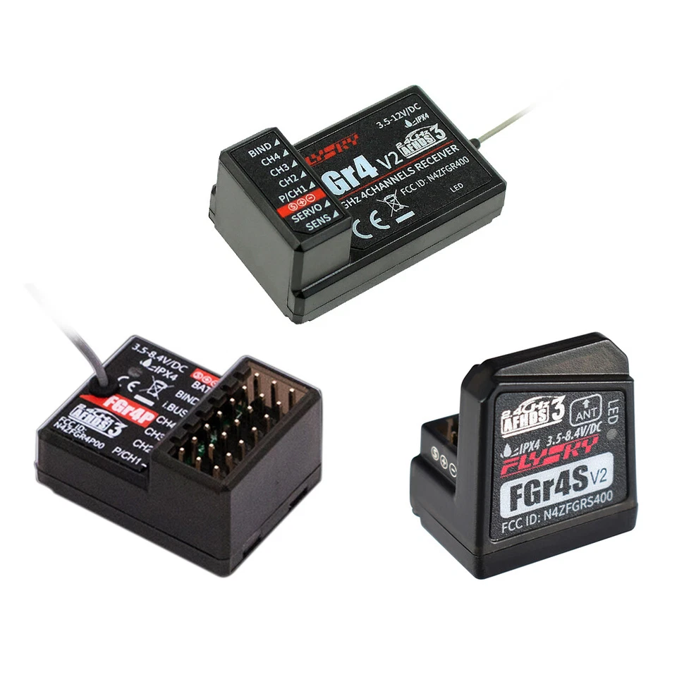 Flysky FGR4 FGR4S FGR4P Single Antenna Receiver AFHDS 3 PPM/IBUS/PWM für Flysky - Bild 2 von 4