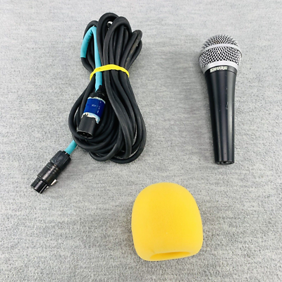 SHURE PG58 - Vocal Dynamic Microphone On Off Switch W/ Cable B | eBay