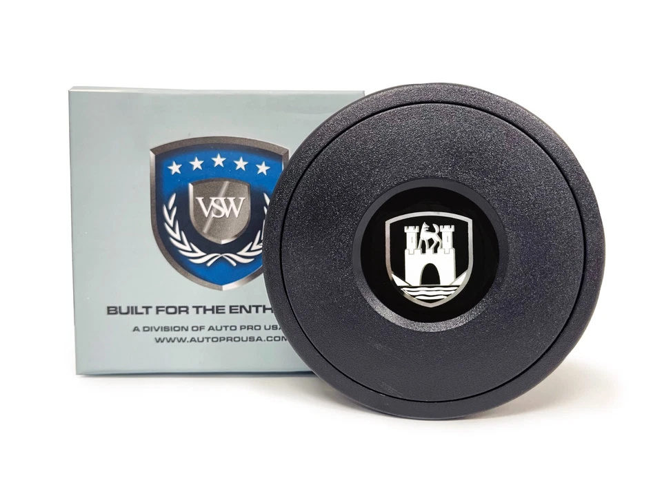 Volante 16.5 negro estilo 356 para VW Volkswagen Beetle Bug 1960-74.5 Foto 2 de 4