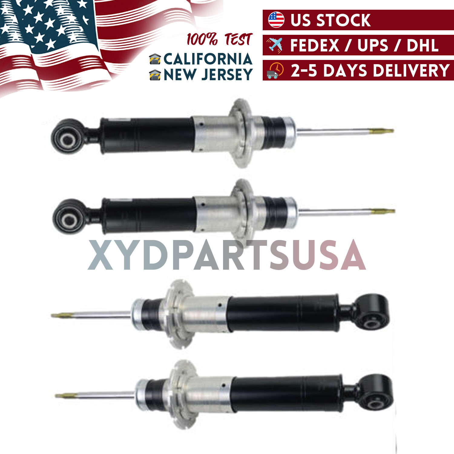 Full Set Front Rear Shock Struts Fit Ferrari 458 Italia Spider Speciale Magnetic