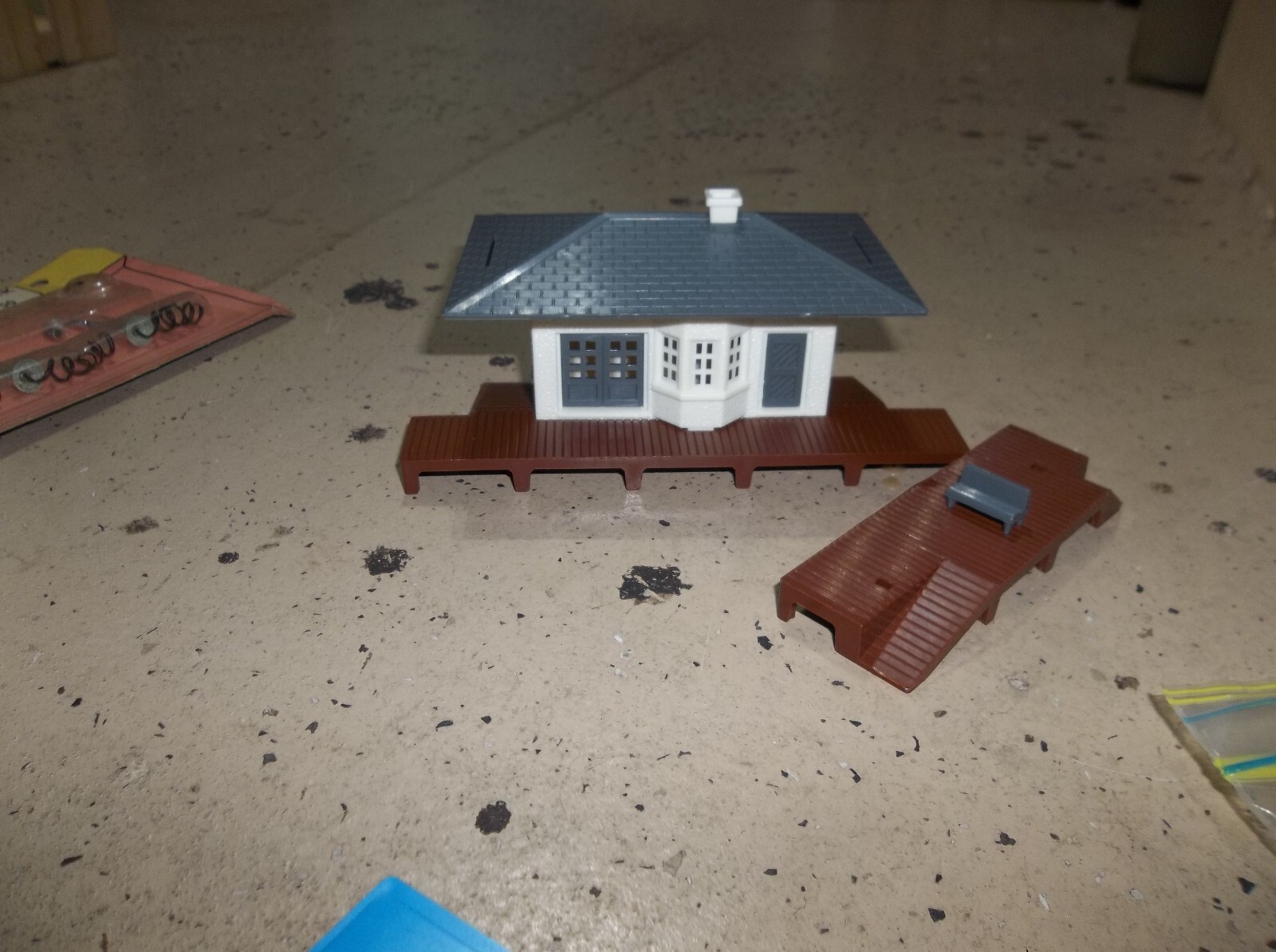 Box of HO and N Scale Train Accessories. eBay