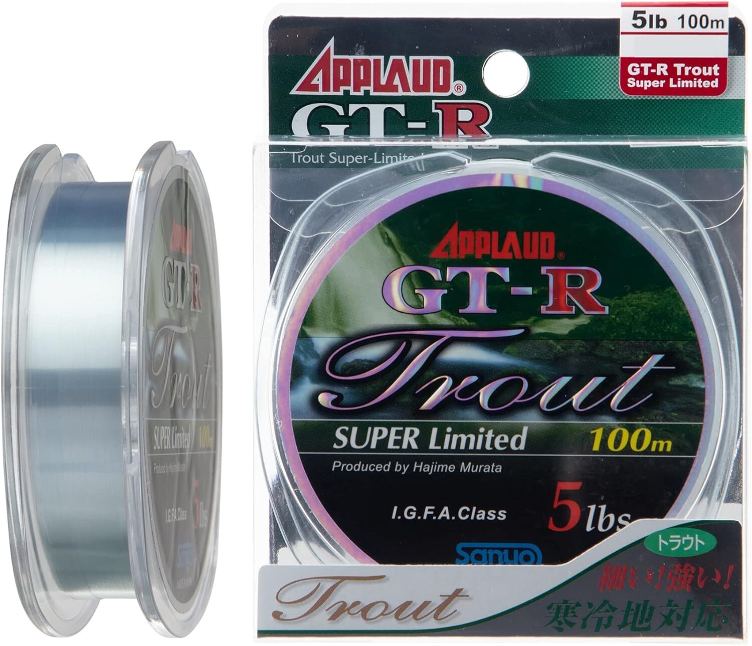 * SANYO APPLAUD GT-R TROUT SUPER LIMITED 100m #Camouflage Leaf silver