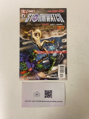 Stormwatch #3 NM- DC Comics comic book 24 MS24