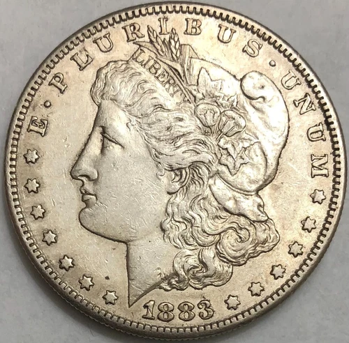 1883-S Morgan Silver Dollar AU Details