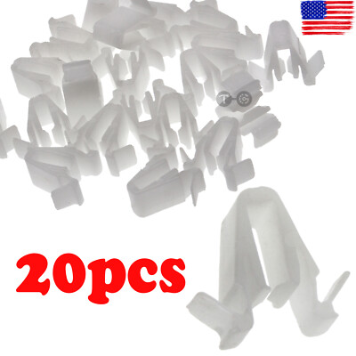 20x Repair Fastener Hold Door Garnish Moulding Clips for Toyota 67771-58010